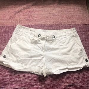 Lightweight Loft shorts.